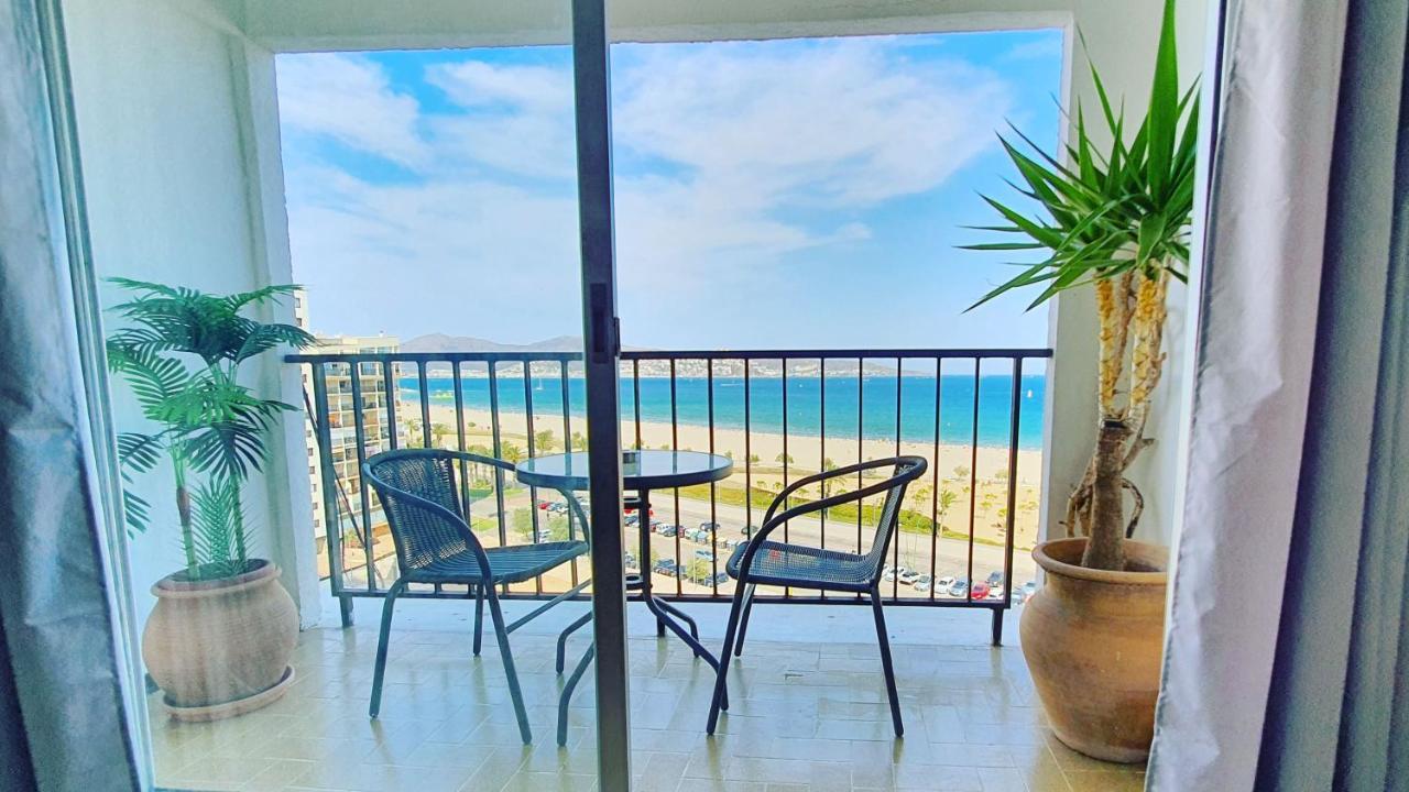 Cozy Beach-Front Studio With Amazing Sea View Empuriabrava Extérieur photo